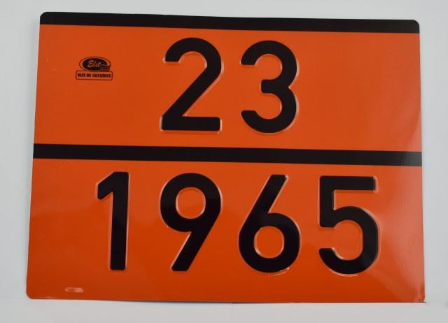 TABLICA NIEBEZP.LADUNKI BEZ RAMKI