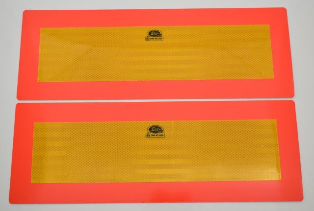 TABLICA WYROZN.PRZYCZEPY 2SZT KPL.