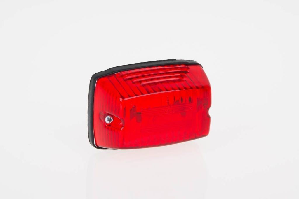 SZÉLESSÉG, HELYZET, POZÍCIÓJELZŐ LÁMPA. EGYENES 90X60MM PIROS