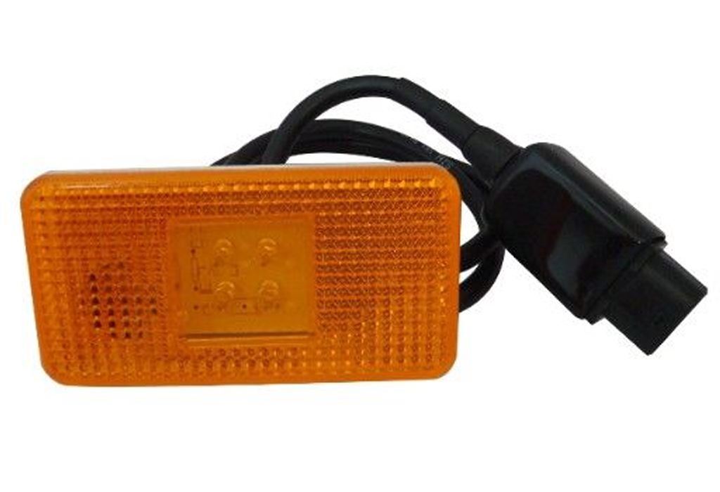 SZÉLESSÉG, HELYZET, POZÍCIÓJELZŐ LÁMPA. LED VEZETÉKKEL NARANCS.VOLVO