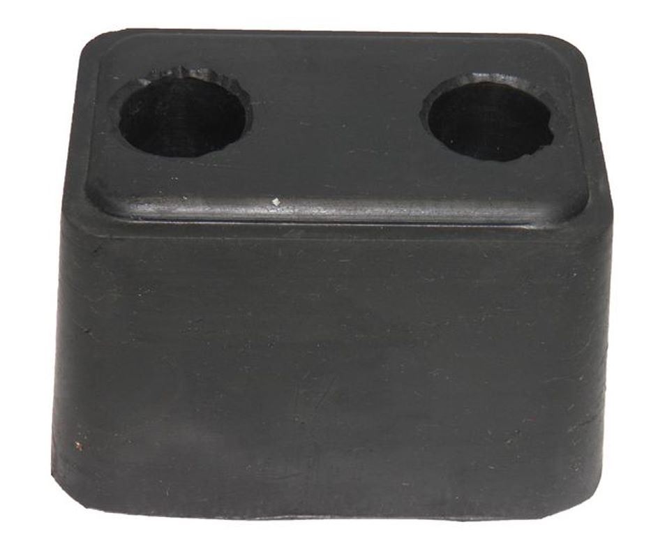 ODBOJ GUMOWY 125X85X85 2 SRUBY