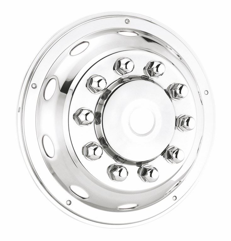 ELSŐ ROZSDAMENTES ACÉL KERÉKSAPKA 22.5