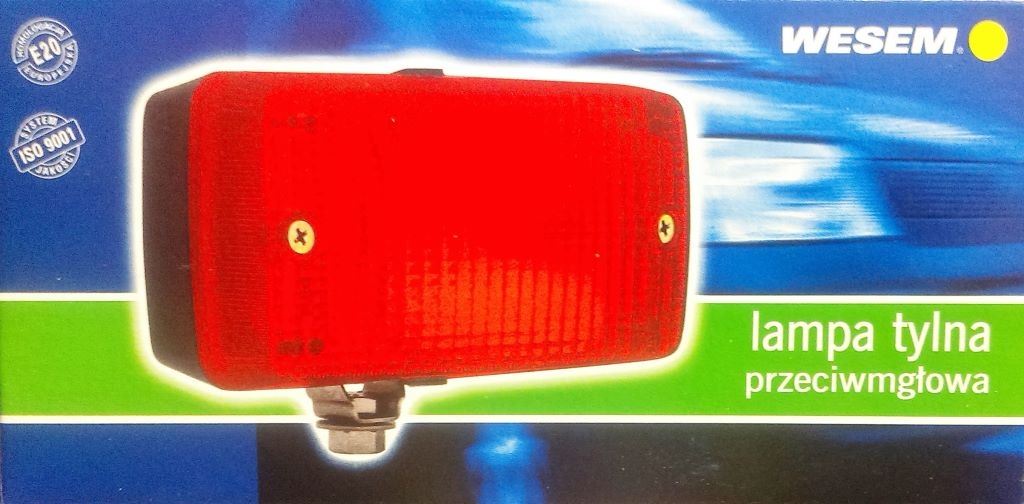 LAMPA PRZECIWMGL.TYLNA WESEM
