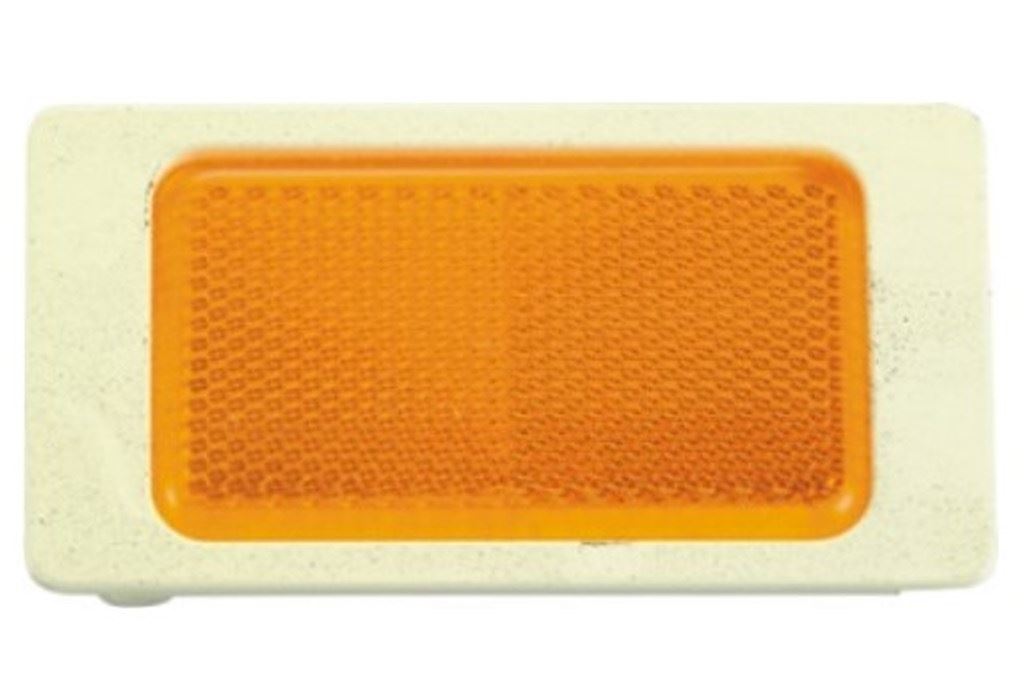 ODBLASK PROSTOKATNY VOLVO ZOLTY