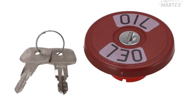 MAN L2000 OLAJBETÖLTŐ SAPKA KULCCSAL