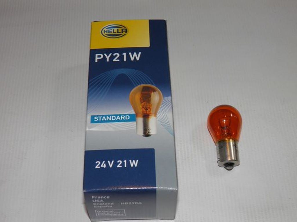 ZAROWKA 24V 21W ZOLTA