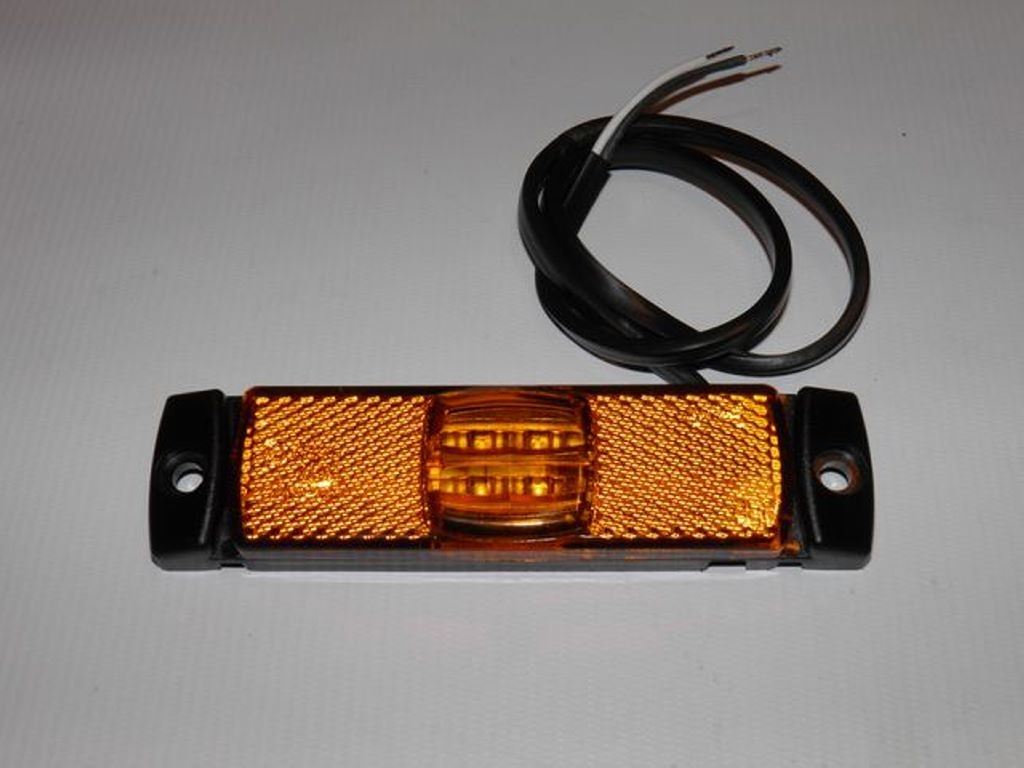 SZÉLESSÉG, HELYZET, POZÍCIÓJELZŐ LÁMPA. LED SÁRGA 12/30V 