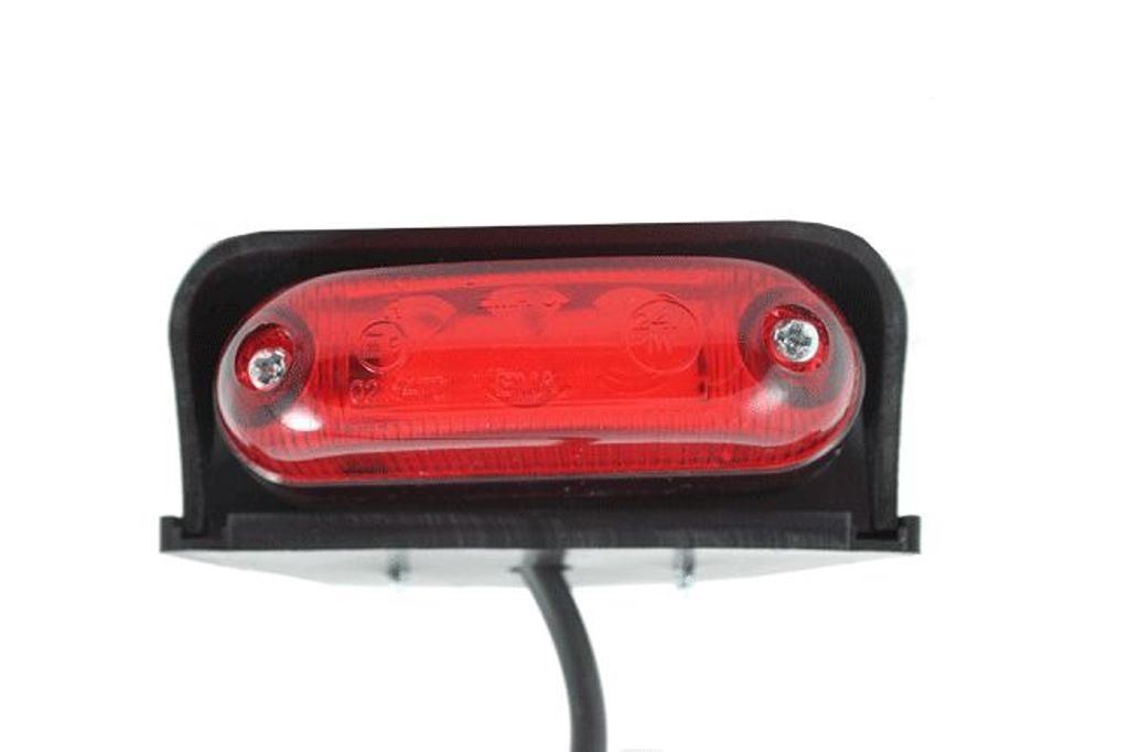 SZÉLESSÉG, HELYZET, POZÍCIÓJELZŐ LÁMPA. LED PIROS 12/24V