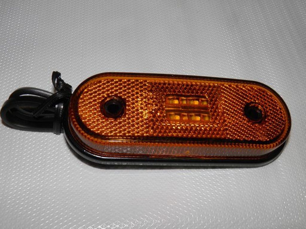 SZÉLESSÉG, HELYZET, POZÍCIÓJELZŐ LÁMPA. LED SÁRGA 12/30V 