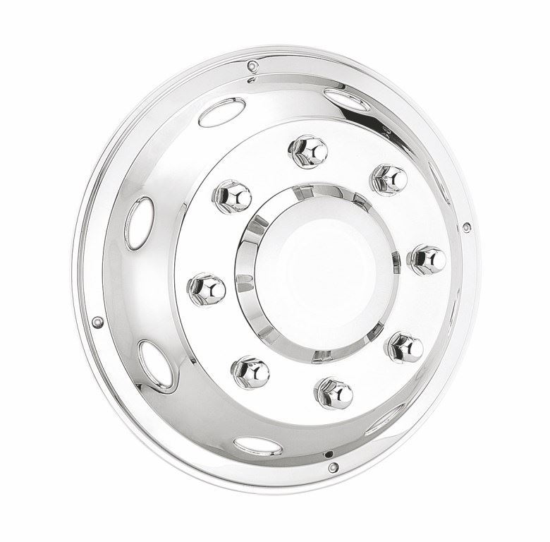 ELSŐ ROZSDAMENTES ACÉL KERÉKSAPKA 19.5