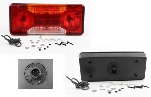 LÁMPA ÖSSZESZERELÉS. IVECO DAILY N.TYP SÁRGA