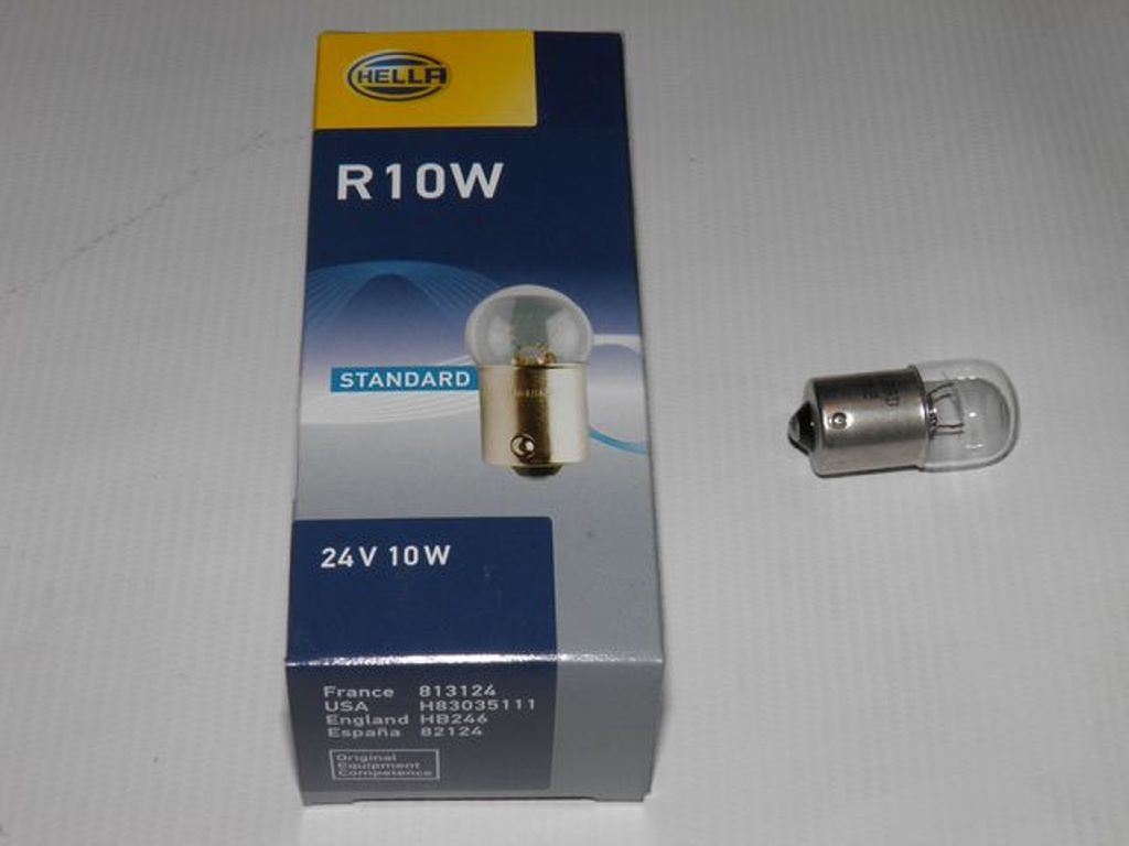 ZAROWKA 24V 10W R10W