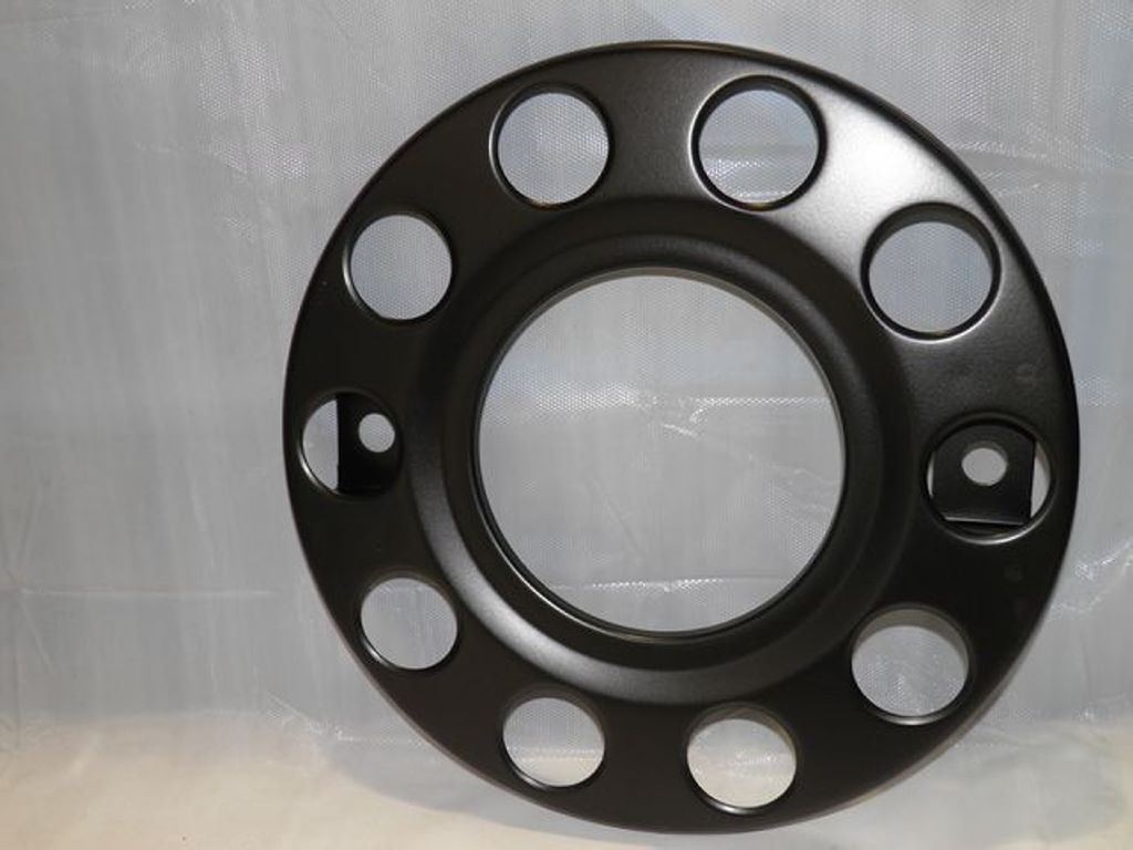 KERÉKFEDÉL 10 LYUK FEKETÉRE FESTVE