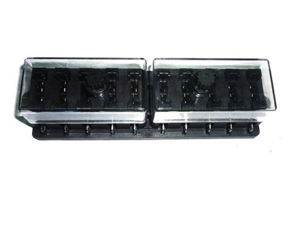 SKRZYNKA BEZPIECZNIKOW 10-BEZP.PLASKICH