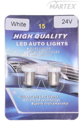 ZAROWKA 24V LED SMD 1XLED BIALA