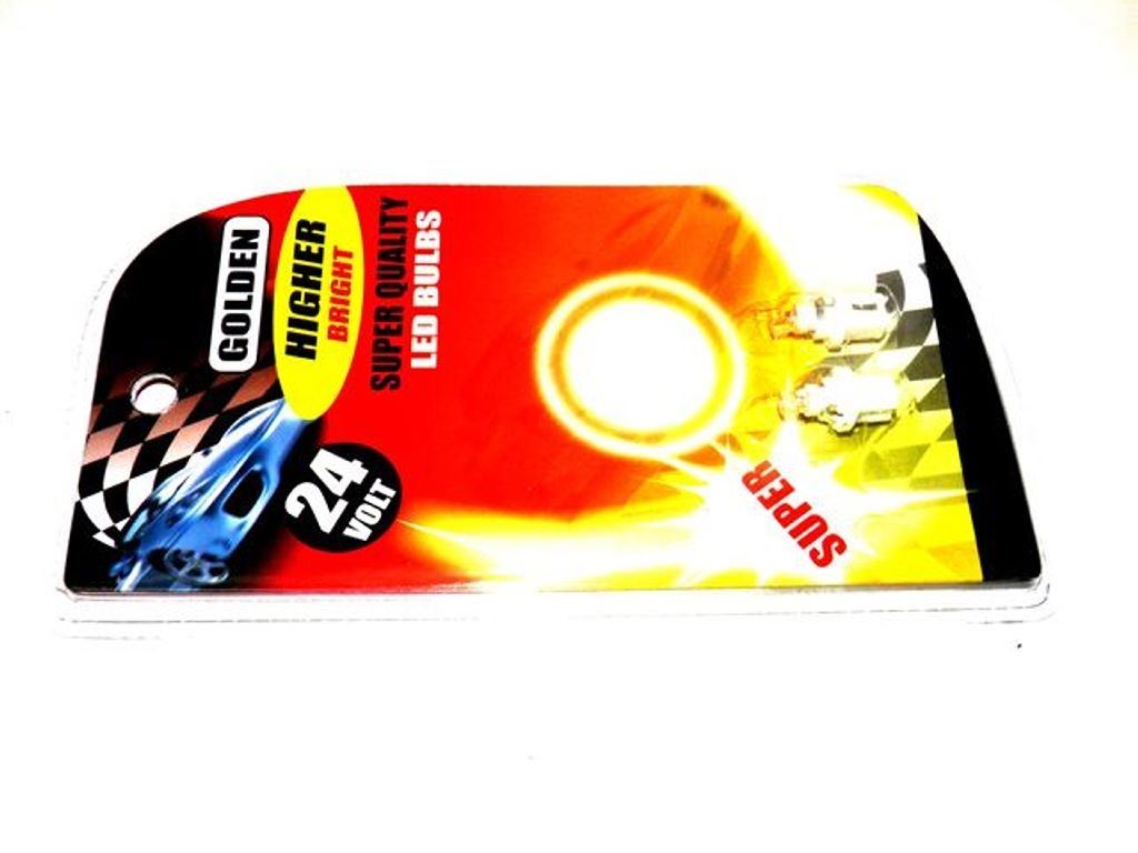 ZAROWKA 24V LED B8,5D 1XLED BIALA