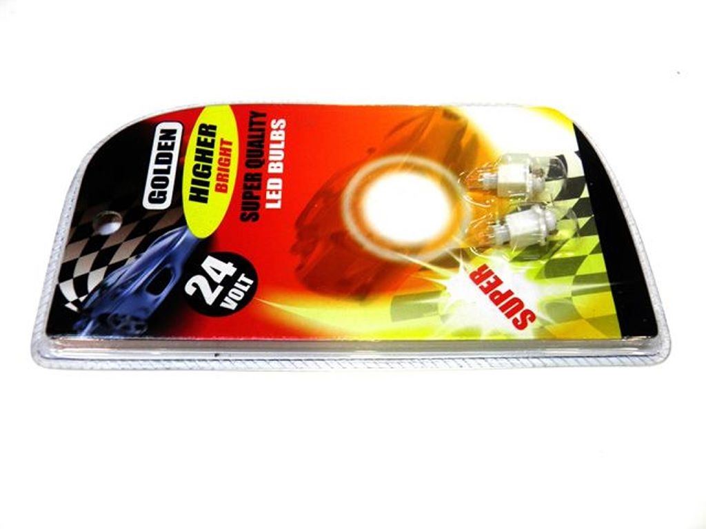 ZAROWKA 24V LED BAX 1XLED BIALA KPL.2SZT