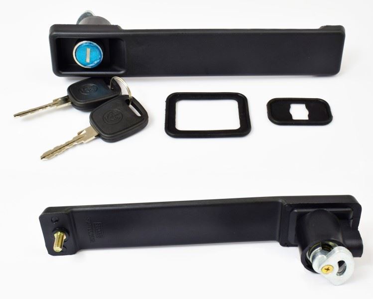 KLAMKA MAN F90/2000 ZEWN.1SZT + 2 KLUCZE