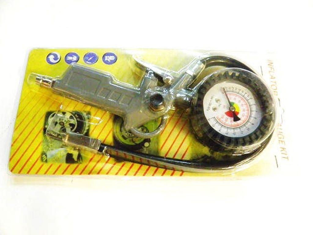 PISTOLET DO POMPOWANIA Z MANOMETREM