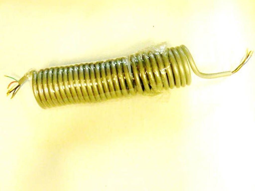 PRZEWOD ELEKTR.SPIR.7,5M BEZ WTYCZEK