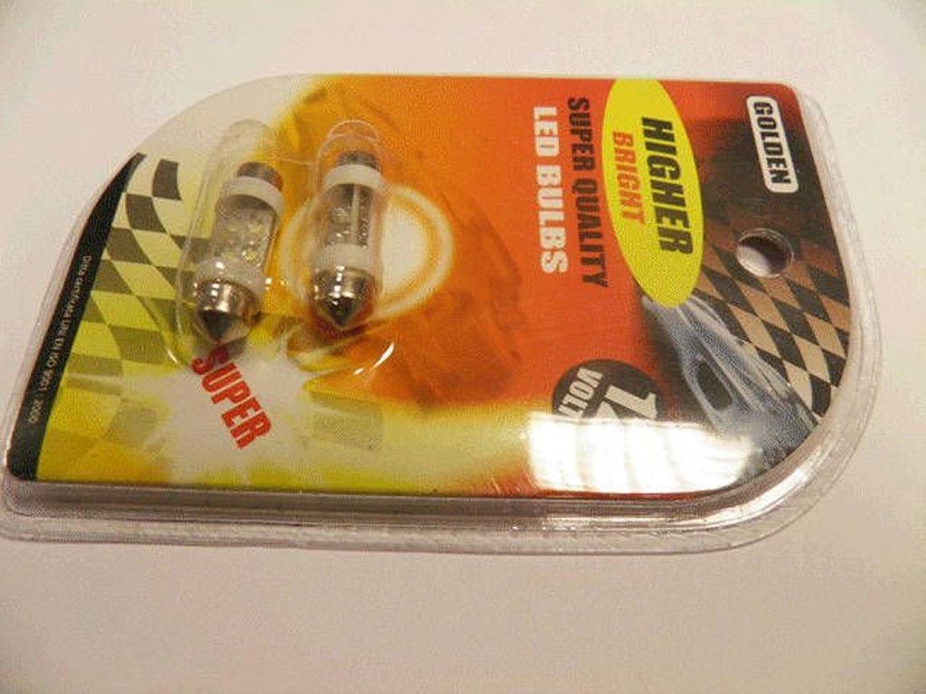 ZAROWKA 12V LED B8,5D 4XLED BIALA