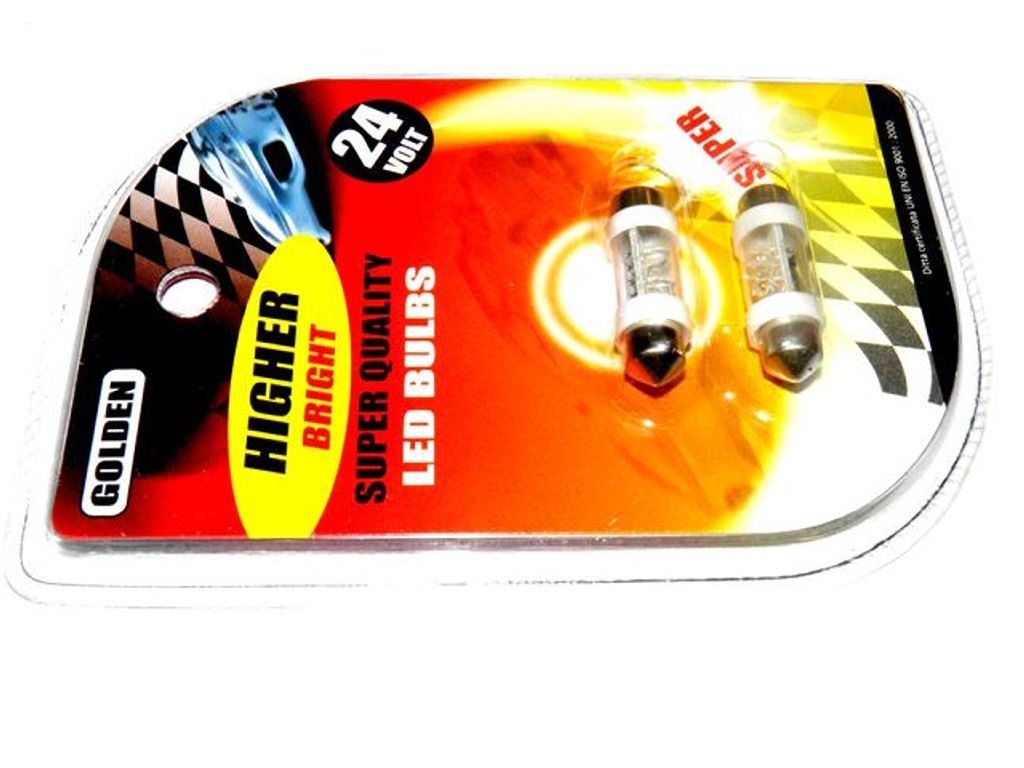 ZAROWKA 24V LED SV8,5 RURKOWA 3XLED (5W)