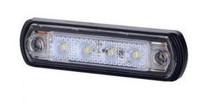 SZÉLESSÉG, HELYZET, POZÍCIÓJELZŐ LÁMPA. LED MAN TGA TGL FEHÉR 100x26