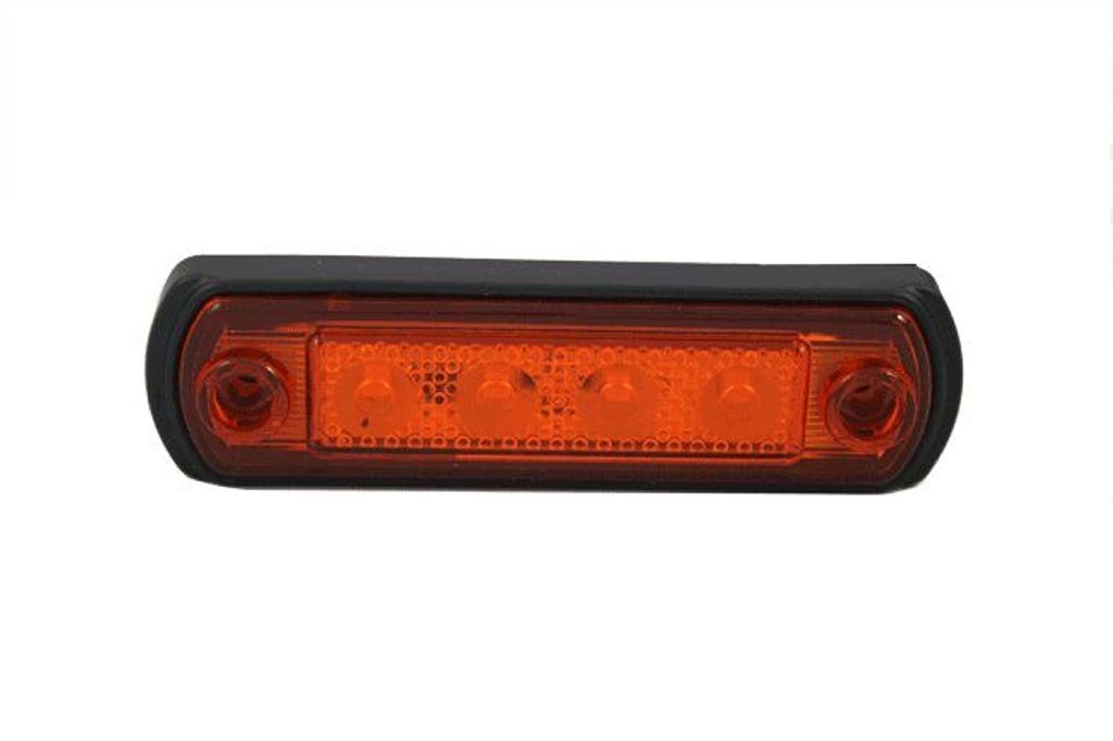 SZÉLESSÉG, HELYZET, POZÍCIÓJELZŐ LÁMPA. LED MAN TGA TGL SÁRGA 100x26