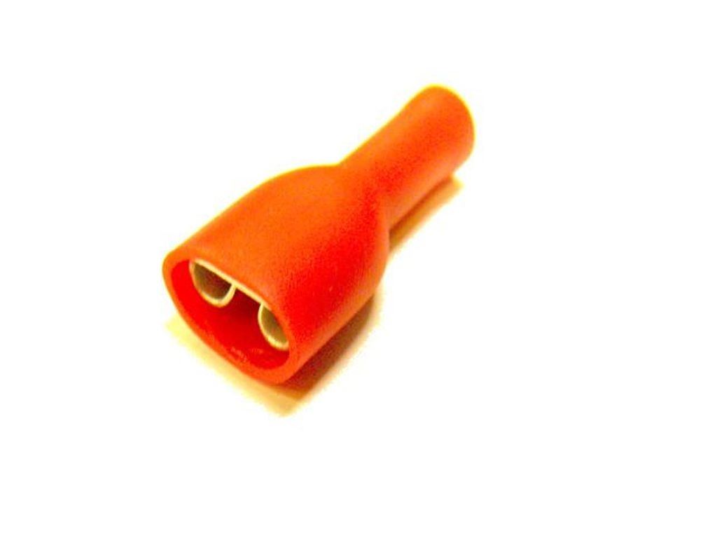 NASUWKA PLASKA FI6,3MM IZOLOWANA CALA