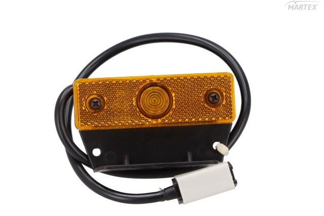 SZÉLESSÉG, HELYZET, POZÍCIÓJELZŐ LÁMPA. NARANCSSÁRGA 24V EGYENES.