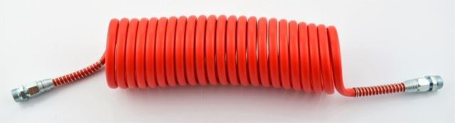 PRZEWOD SPIRALNY PNEUM.M22 CZERW.