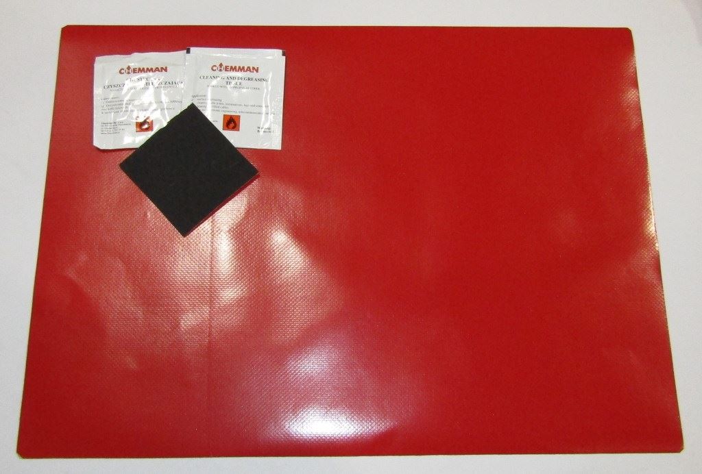 NAKLEJKA DO NAPRAWY PLANDEKI CZERWONA