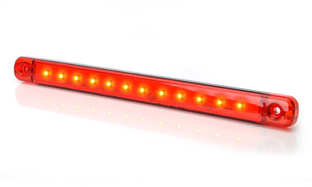 HELYZETJELZŐ LÁMPA HÁTSÓ 12/24V PIROS