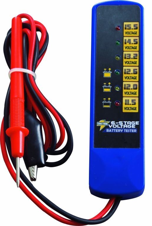 TESTER NALADOW.AKKUMULÁTOR  12V