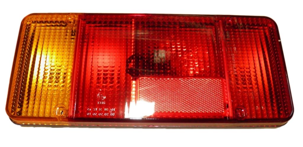 LÁMPA ÖSSZESZERELÉS. IVECO ST/TYPE BAL PIROS