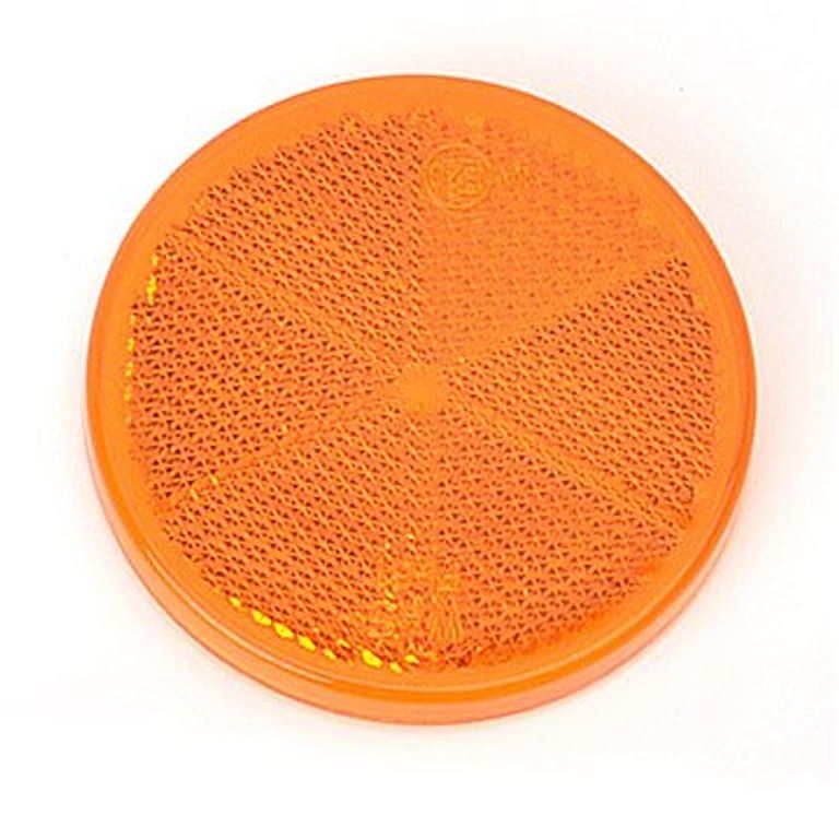 FÉNYVISSZAVERŐ KEREK SÁRGA