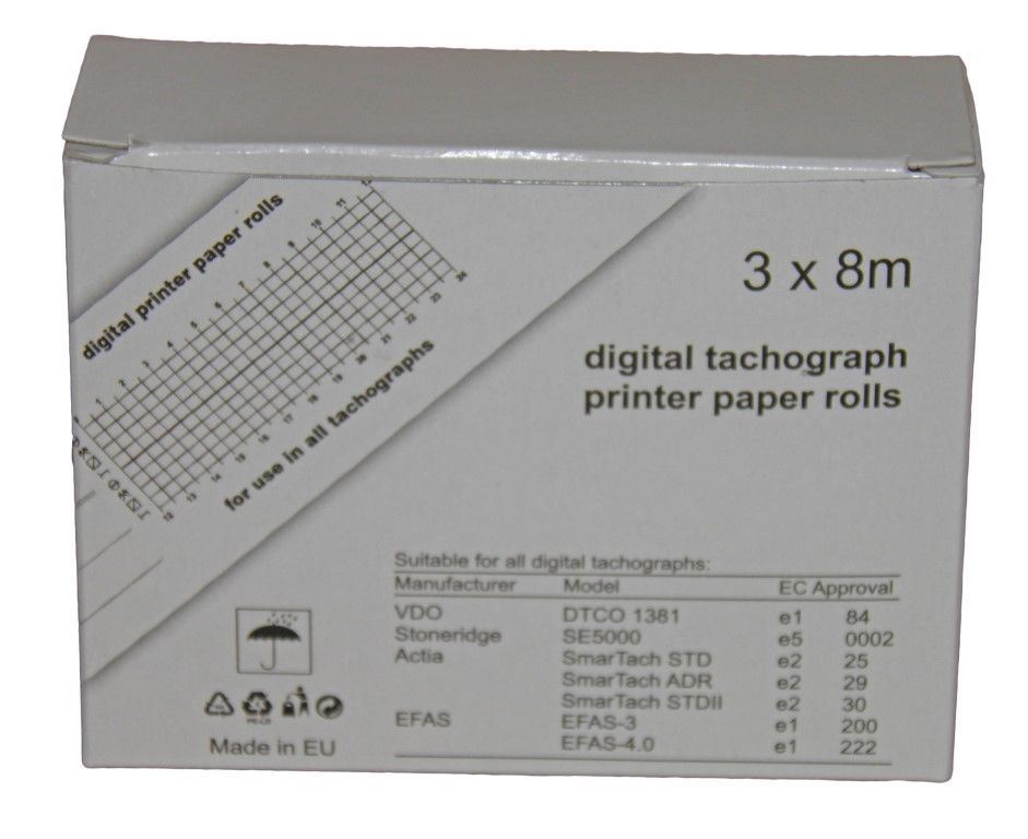 PAPÍR DIGITÁLIS TACHOGRÁFHOZ