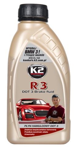 K2 R3 FÉKFOLYADÉK 500G