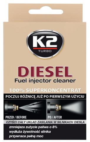 K2 DIESEL DÍZELMOTOR ENERGIAELLÁTÓ RENDSZER TISZTÍTÓ
