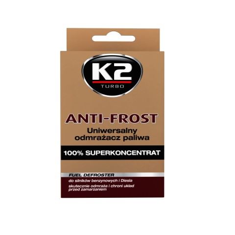 K2 ANTI FROST ÜZEMANYAG-LEOLVASZTÓ 50ML