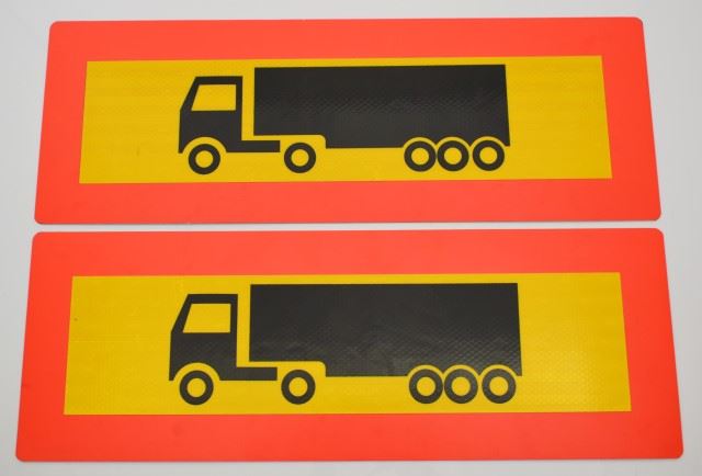 TABLICA WYROZN.PRZYCZEPY KPL.2 SZT.