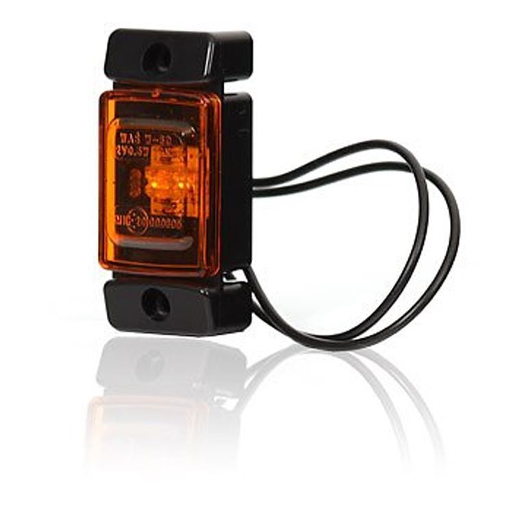 SZÉLESSÉG, HELYZET, POZÍCIÓJELZŐ LÁMPA. LED SÁRGA 12/24V