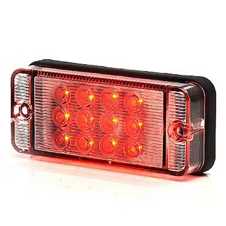 KÖDLÁMPA. HÁTSÓ 12LED 12/24V