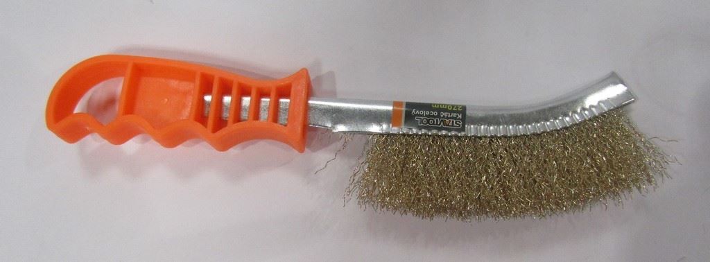 SZCZOTKA DO RDZY STALOWA L-270MM