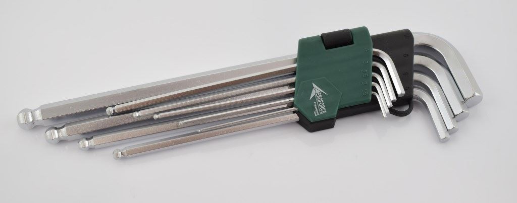 IMBUSZKULCS KÉSZLET 1,5-10MM DLUGIE 9EL.