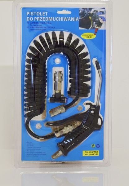 PISTOLET DO PRZEDMUCH.+WAZ SPIRALNY FI8