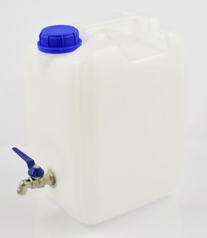 ZBIORNIK NA WODE 10L Z KRANIKIEM METAL.