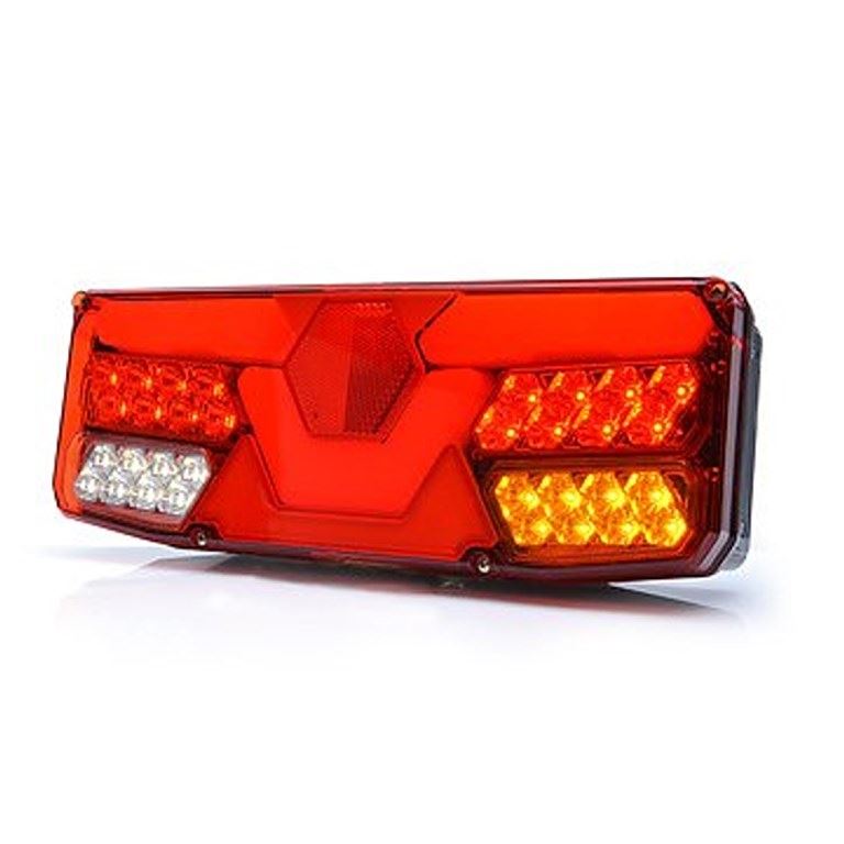 LÁMPA ÖSSZESZERELÉS. LED 6 FUNKCIÓS 12/24V JOBB