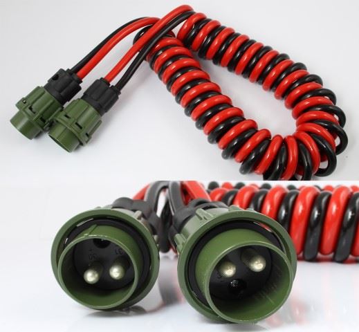 SPIRÁLKÁBEL 4M 24V