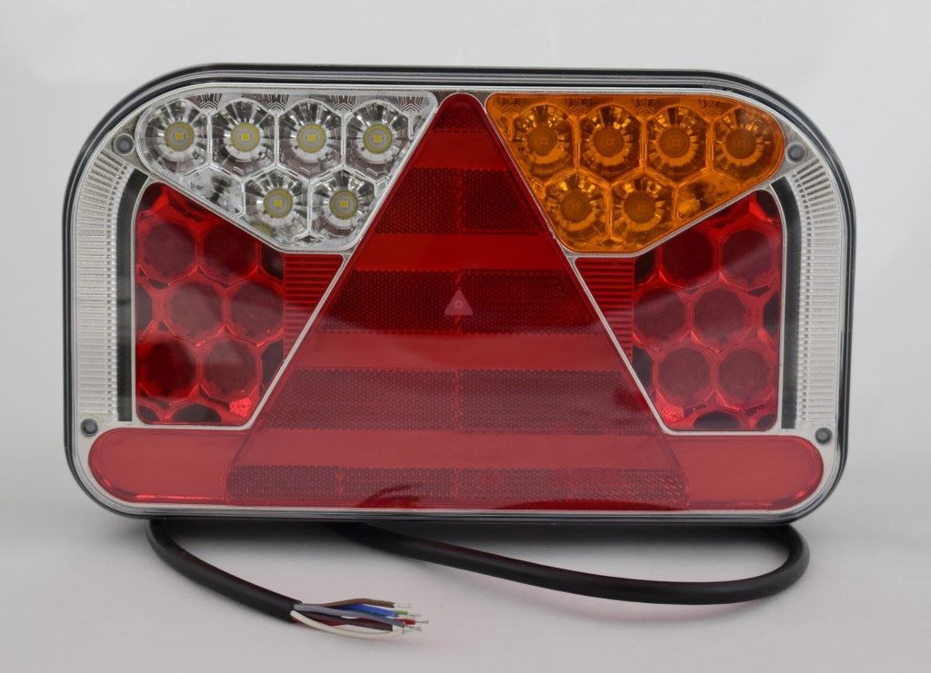 LÁMPA ÖSSZESZERELÉS. LED 6 FUNKCIÓS 12/36V JOBB